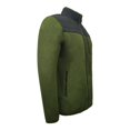 thumbnail image 3 of Chamarra George Talla G Polar con Cierre Frontal Negro con Verde Militar, 3 of 4