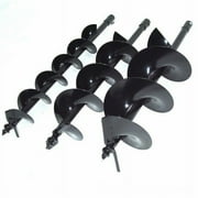 3pc 4/6/8" Auger Post Hole Gas Powered Earth Auger Digger Fence Ground Drill Set