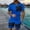 Black, variant on YLSDY Mens Summer Beach 2 Piece Set Vacation Zipper Lapel Short Sleeve Shirts and Shorts Hawaiian Printed Casual Tracksuits Black L