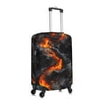 thumbnail image 3 of Uemuo Molten Lava Abstract Flow Printed Washable Luggage Cover - Fashion Suitcase Protector Fits 18-32 Inch Luggage -Medium, 3 of 9