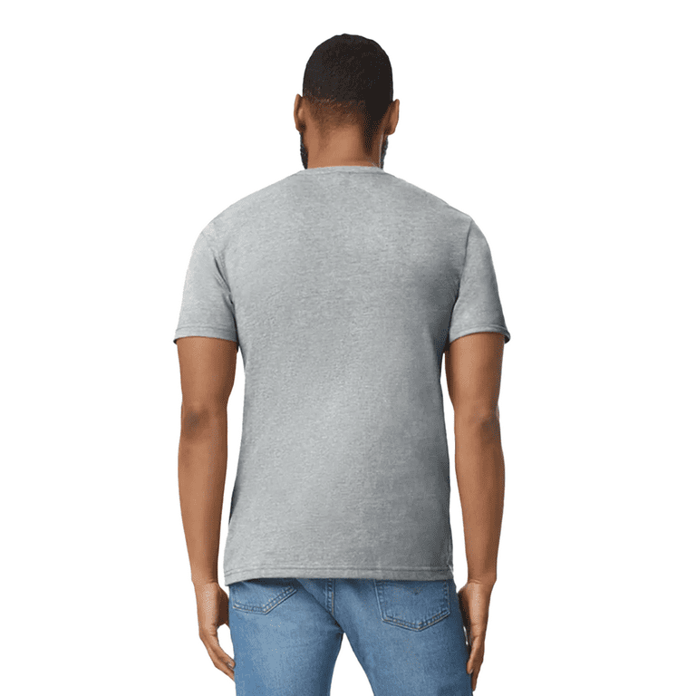 Gildan Softstyle Lightweight T-Shirt for Adult, Heather Grey, 2XL
