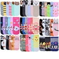 thumbnail image 3 of ToBeInStyle Girls' and Women's Pack of 6 Pairs Low Cut Random Animal Print Assortment Ankle Socks - Size 4-6, 3 of 5