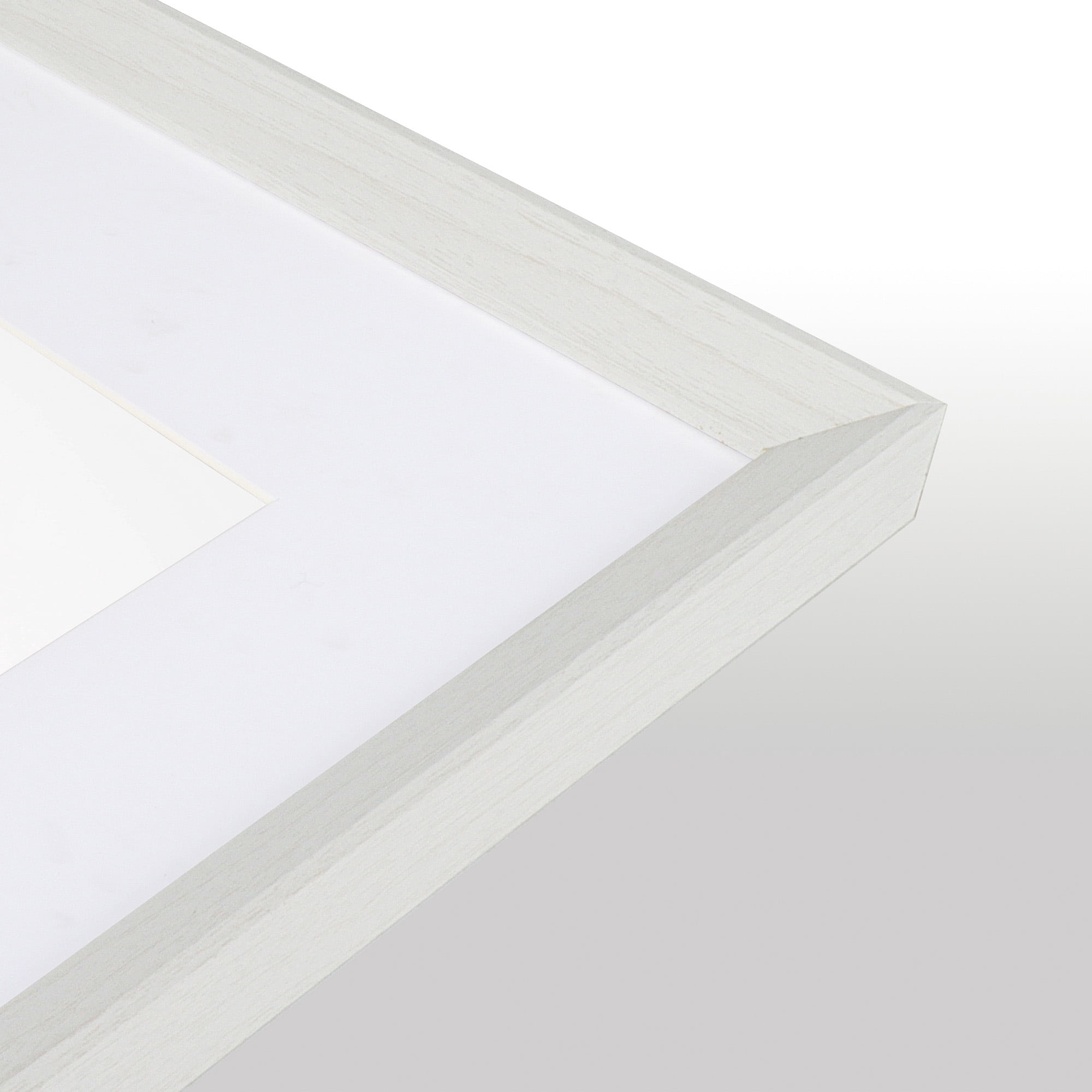 Scholartree 5 PACK 11 x 14 Wooden Picture Frames Set-11x14 Matted to 8x10 Wall Frames, White