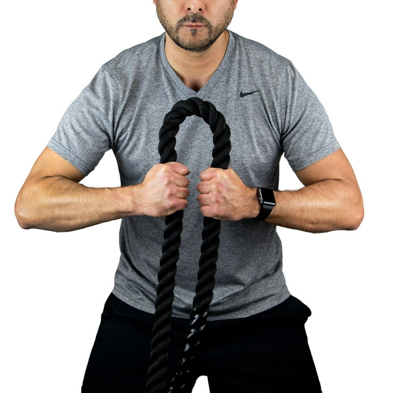 Bonnlo 1.5 Dia 30' (37') Exercise Battle Rope Workout Strength Training  Fitness