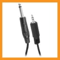 thumbnail image 4 of RPS Studio 3.5 Mini to 1/4" Mono, 16" Straight Flash Sync Cord, #RS-8514 - (Equivalent of Pocket Wizard MP1 Cord), 4 of 6