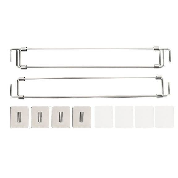RV Fridge Tension Rods, RV Fridge Secure Bars Stainless Steel 2 Set Safe Tight Fit  For Refrigerator