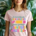 thumbnail image 5 of Gran Corazón Pequeñas Mentes T-Shirt – Spanish Teacher Appreciation Shirt, Sand, Size 2XL, 5 of 6