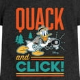 thumbnail image 3 of Disney Standard - Quack And Click - Toddler & Youth Girls Short Sleeve Graphic T-Shirt, 3 of 5