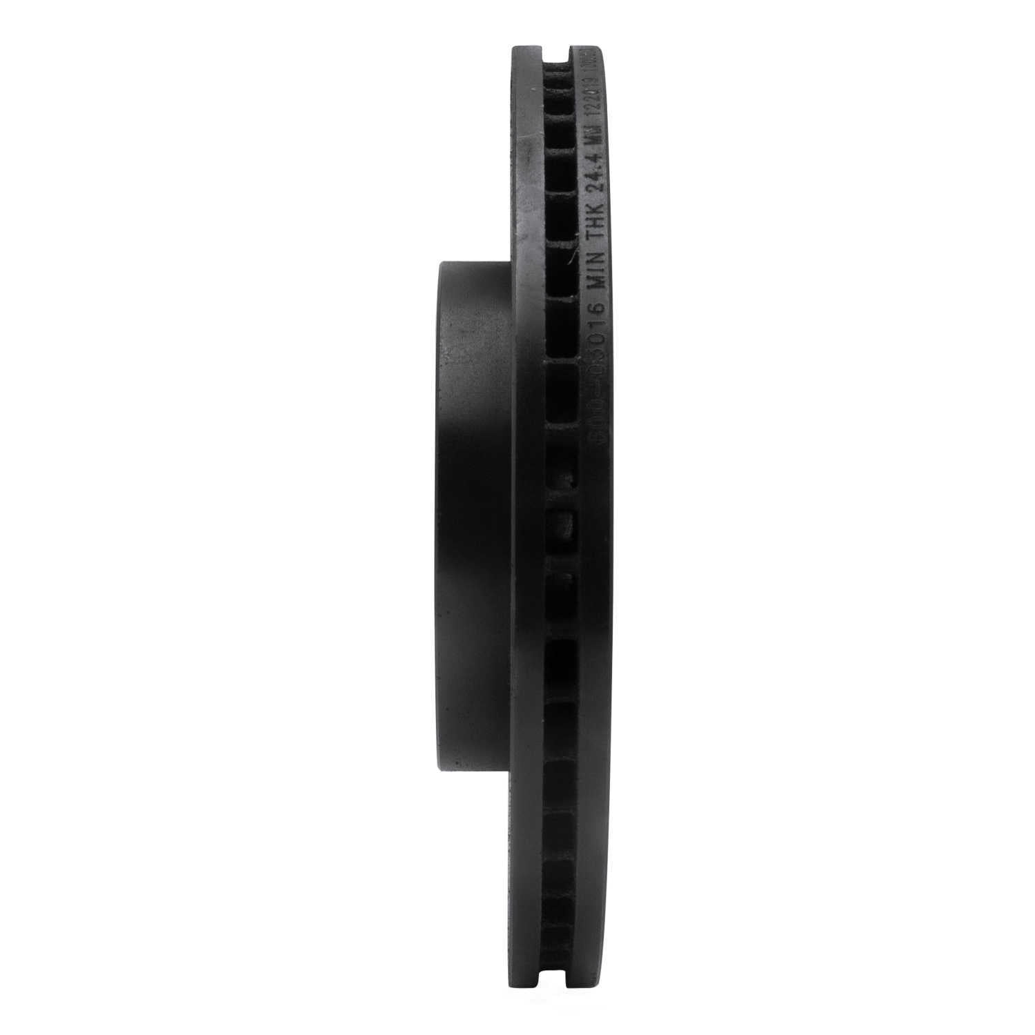 Dynamic Friction Company 633-03016L DFC Brake Rotor - Drilled And Slotted - Black