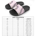thumbnail image 2 of GZHJMY Stylish Slides for Women Men, Purple Gold Marble Abstract Art Soft Flexible Slip-on Sandals Slippers, 2 of 7