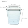 thumbnail image 2 of STRANDCHIC Large Capacity Plastic Wastebasket for Bathroom Kitchen and Office Use, 2 of 6