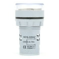 thumbnail image 1 of Frequency Indicator Light, AD16-22DHZ Flame Retardant High Brightness Frequency Indicator  For Electricity White, 1 of 8