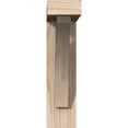thumbnail image 2 of Ekena Millwork 3 1/2"W x 14"D x 14"H Thorton Block Smooth Bracket w/ Offset Brace, Douglas Fir, 2 of 25