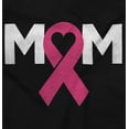 thumbnail image 2 of Breast Cancer Awareness Mom Fighter Women Plus Size Long Sleeve Graphic Tee Brisco Brands 2X, 2 of 5