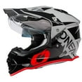thumbnail image 2 of Oneal 2023 Sierra R V.23 Dual Sport Helmet - Gray/Black/Red - Medium, 2 of 3