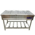 thumbnail image 4 of INTBUYING Food Warmer 4 Well Electric Steam Table Bain-Marie Buffet Server for Kitchen Restaurant Stainless Steel, 4 of 10