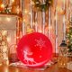 thumbnail image 4 of Venta de bolas inflables de Navidad, 60 cm, grandes, para exteriores, de PVC, para Navidad, inflables gigantes, reutilizables, muñecos de nieve de Papá Noel, para decoración de jardín y patio de Navid, 4 of 6