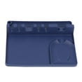 thumbnail image 3 of AMERTEER Porte-Cuillère en Silicone, Support de Rangement pour Spatules, 6 Compartiments, Bleu, 3 of 10