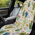thumbnail image 2 of KUIFORTI Cactus Flower Car Seat Towel Cover Sweat Absorption Automotive Seat Protector Cover Blanket for Swimming Pool Camping Beach Yoga Towels Mat Comfortable, 2 of 7