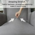 thumbnail image 4 of Full Coverage Stretch Recliner Chair Cover Wingback Chair Wing Back Covers Armchair Slipcover Sofa Protector Non-slip Furniture Cover, 4 of 8