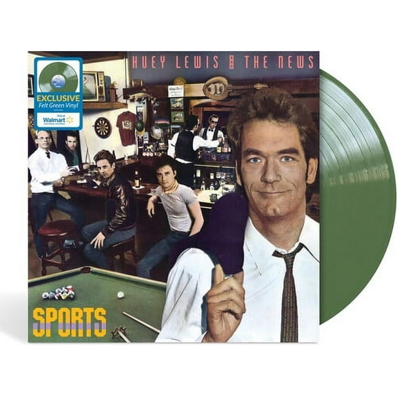 Huey Lewis And The News – Sports – Walmart Exclusive Felt Green - Vinyl