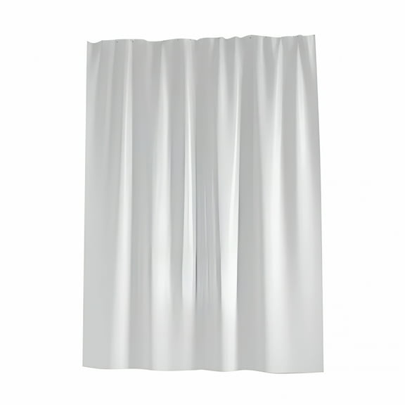 AUQ Fabric Shower Curtain Liner Solid White,Cloth Shower Curtain Liner,White Shower Curtain Liner,Washable Shower Curtain Liner,Hotel Quality,Machine Washable,70 X 70 Inches for Bathroom