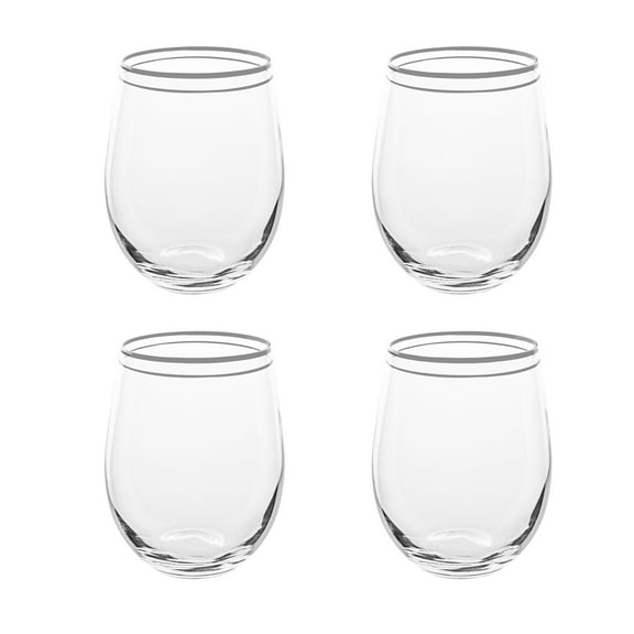 Craft And Party- Stemless Wine Glass ( Set Of 4-6)