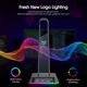 thumbnail image 2 of ONIKUMA ST-2 Auriculares Soporte RGB desmontable 3 puertos USB Conector de audio Multi-Moders Auriculares Soportes Accesorios con Base Negro Inevent EL006219-01B, 2 of 7
