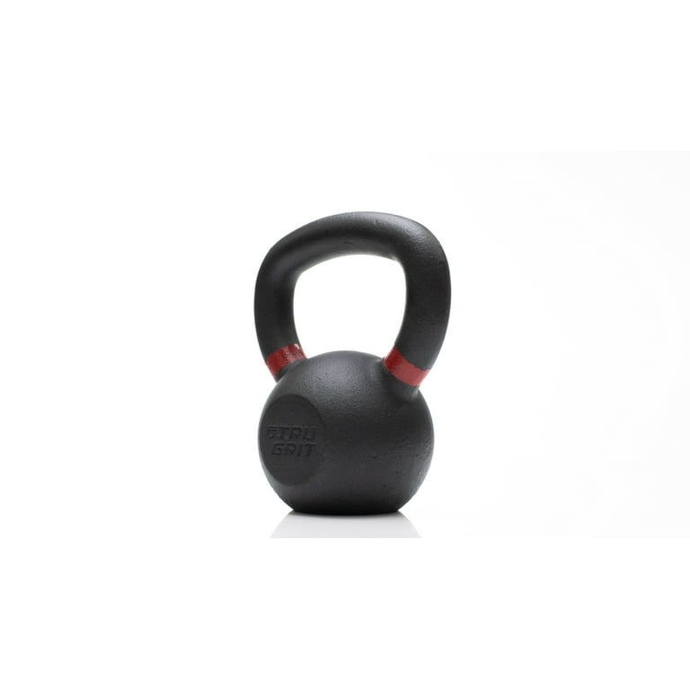 Tru Grit Fitness 20 lb Cast Iron Kettlebell Weight