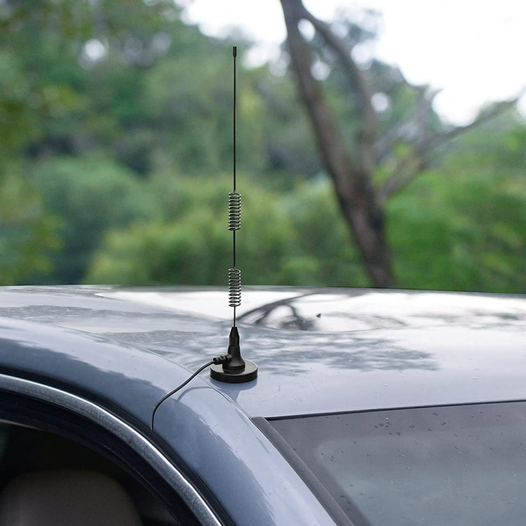Bingfu 20 1300MHz Police Scanner Antenna Radio Scanner Magnetic Base Antenna HF VHF UHF Two Way Ham Radio BNC Male Antenna Compatible with Uniden