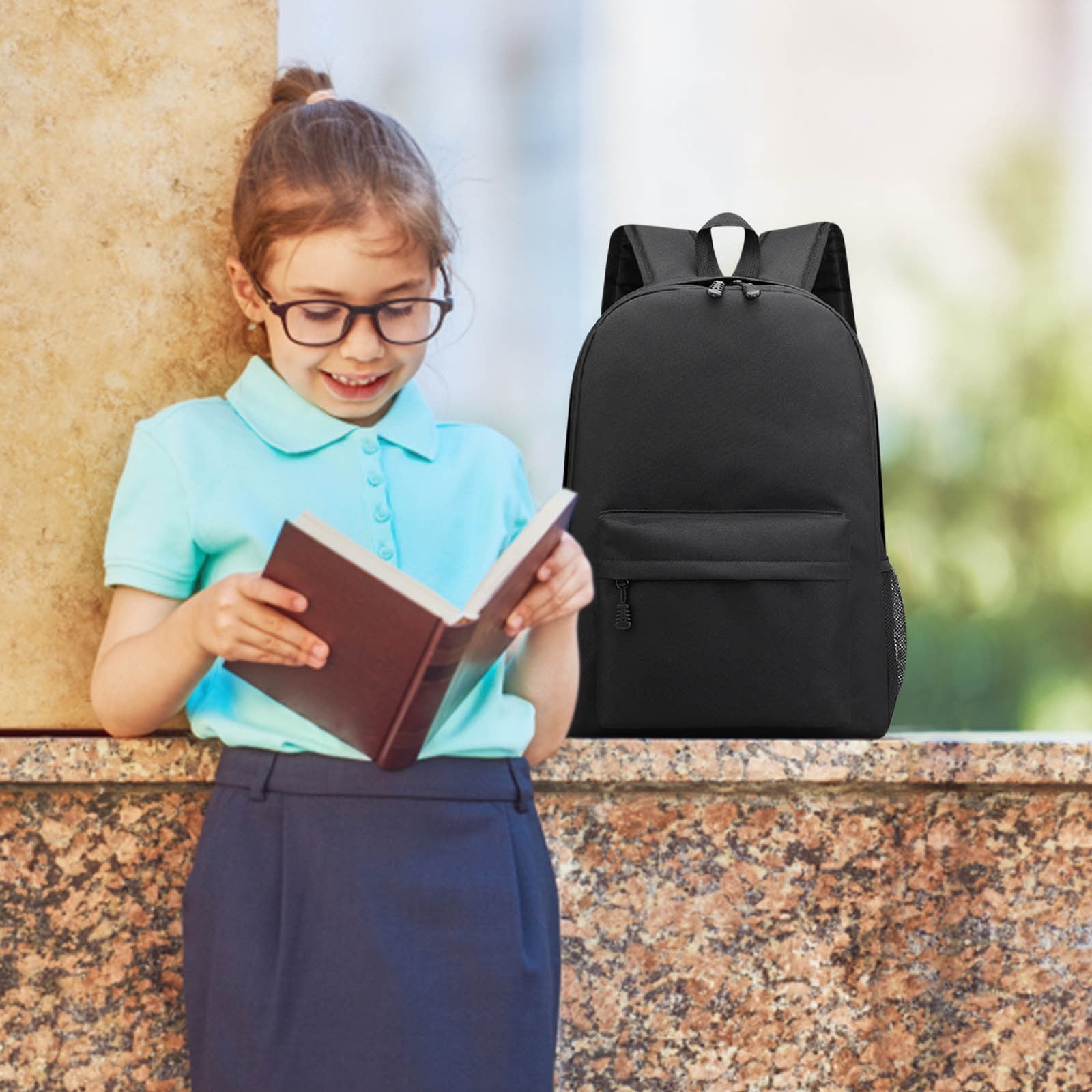 Ovzne Backpack, Kids School Bag with Pencil Bag and Shoulder Bag