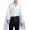 White, variant on Men's Stylish Lengthen Sleeve Design Shirts Casual Party Polyester Shirts