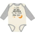 thumbnail image 3 of Inktastic I Love My Big Brother to the Moon and Back Boys or Girls Long Sleeve Baby Bodysuit, 3 of 5