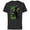 Black, variant on Marvel Spider-Man: No Way Home Green Goblin Supervillain - Short Sleeve Cotton T-Shirt for Adults - Customized-Black