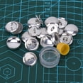 thumbnail image 1 of DIY Cloth Button Making Kit, Cloth Bag Cover Buttons Kit Round Button Base DIY Handmade Crafts Buckle Making Tools for Jewelry Toys Accessories,, 1 of 7