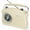 Cream, variant on Byron Statics Portable Radio AM FM - Small Radios Vintage Retro with Headphone Jack, Loud Speaker, for Indoor, Outdoor, Black
