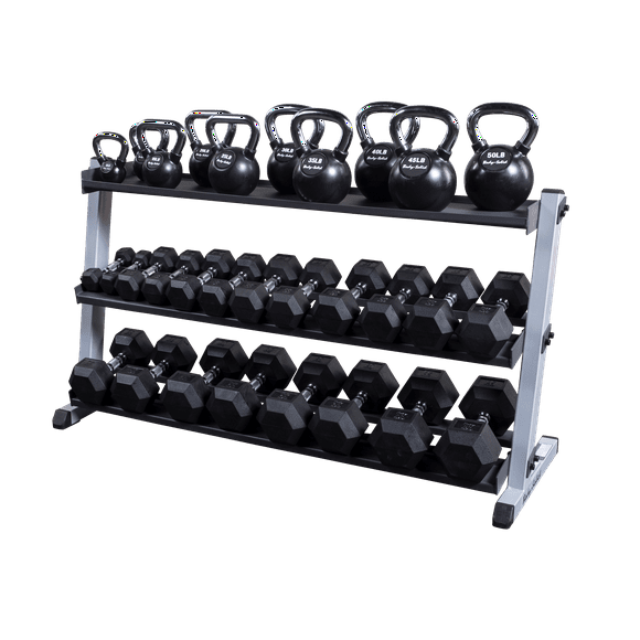 Dumbbell Set With Rack