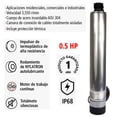 thumbnail image 2 of Bomba Hidráulica Tipo Bala, Dominator, 0.5 HP plateado, 2 of 2
