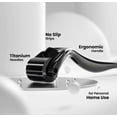 thumbnail image 3 of Beard Derma Roller 540 Titanium Microneedles for Hair Facial Skin Beard Roller Cosmetic Beauty(Black), 3 of 5