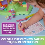 Gabby's Dollhouse Fairylandia Flutter Magic Fairy Playset, Ages 3+