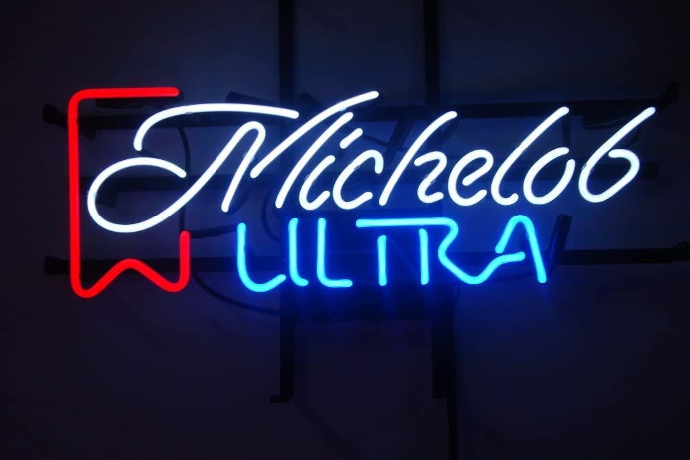 Michelob Ultra 17"x17" Neon Sign Lamp Light Beer Bar With Dimmer 