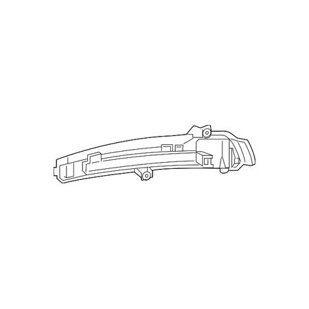 - Genuine OE Mercedes-Benz Signal Lens 099-906-72-01
