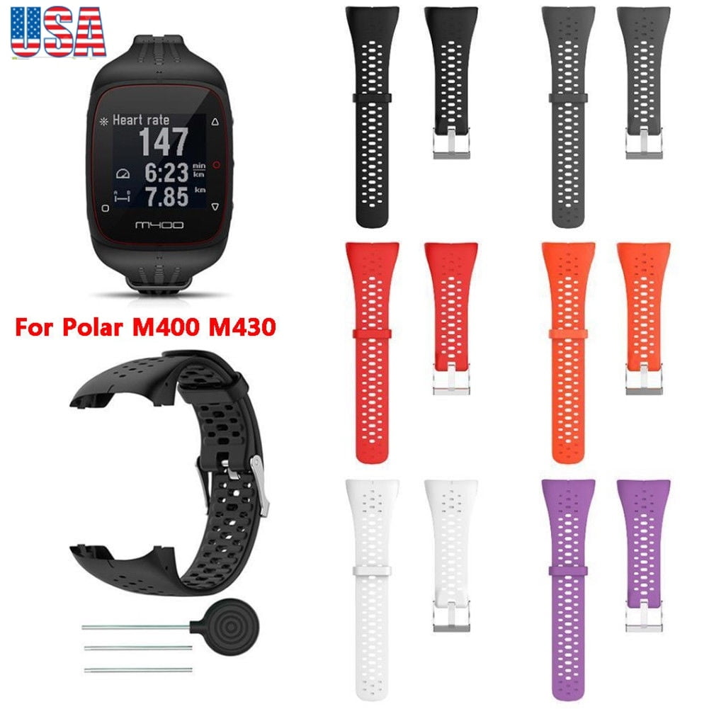 Smart Watch Silicone Wrist Strap Band For Polar M400 M430 Breathable  Comfortable Replacement Smart Watch Wristband With Tools  Smart  Accessories  AliExpress