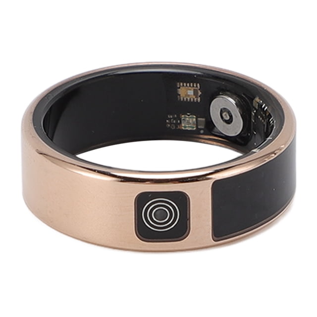 Pedometer Smart Ring, Display Screen Long Battery Life Smart Ring for Daily Use 9,10,11,12