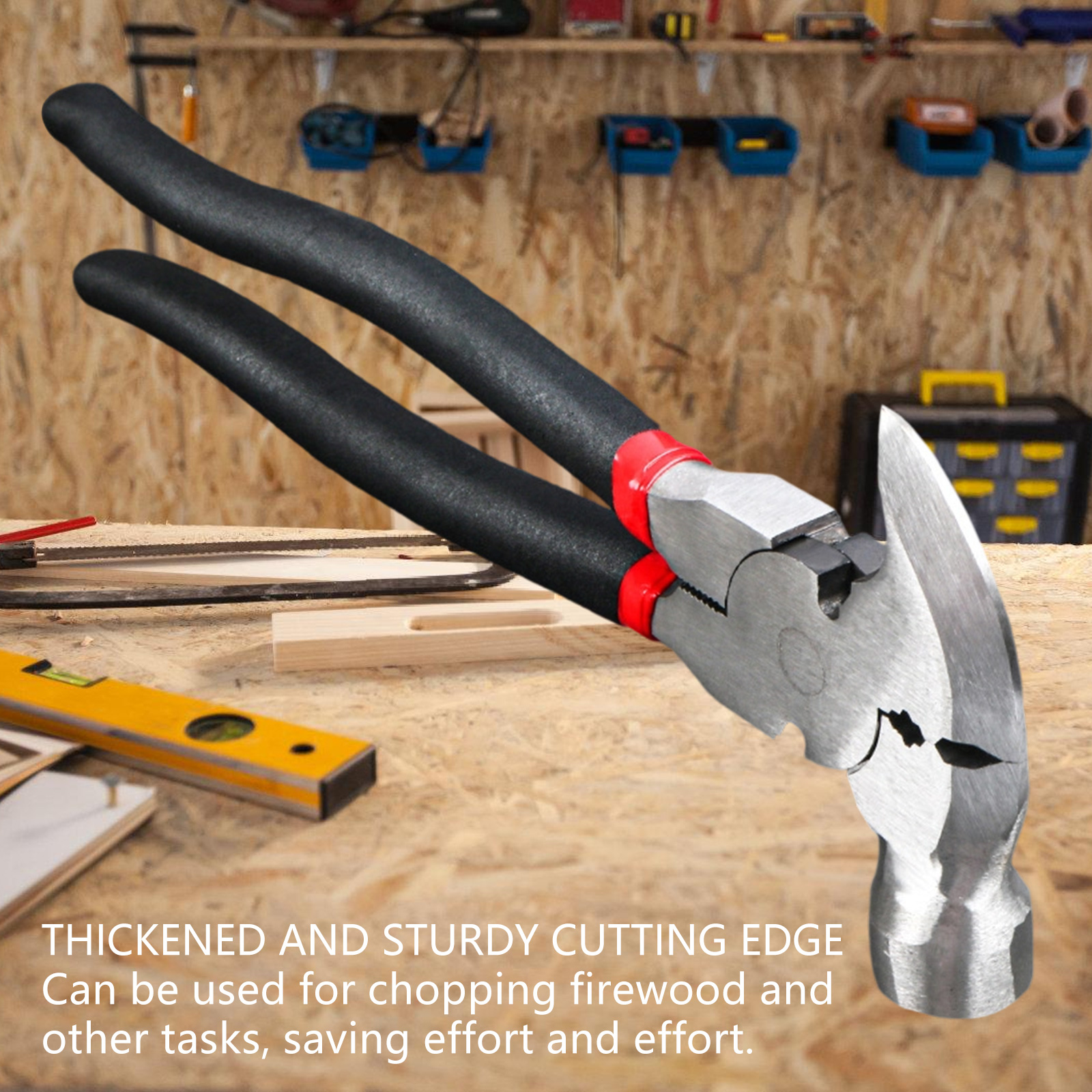 MultifunctionaHigh Hardness HRC58 Steel Fencing Pliers For Heavy Duty Wire Manipulation Farm Equipment Installation Tool