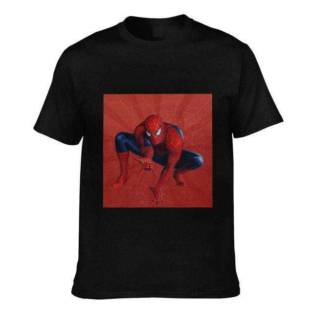 Spider-Man Gildan Men's Short Sleeve Cotton Short Sleeve T-Shirt
