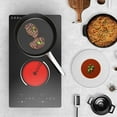 thumbnail image 3 of VBGK 12” Electric Cooktop in Black with 2 Burners, 3 of 8