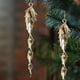 thumbnail image 2 of Ganfancp Árbol de Navidad Decoración Colgante Bola Irregular Inicio Navidad Fiesta Suministros Negro Bolas Gota Ornamento Liquidación 1X Amuleto, 2 of 6