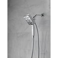 thumbnail image 2 of Delta 58473 Universal Showering Rectangular 1.75 GPM Multi Function 2-In1 In2ition Shower, 2 of 7
