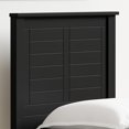 thumbnail image 2 of Campagne Wood Panel Headboard in Black -  Twin Size, 2 of 6